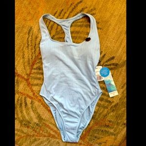 Women’s Size L Light Blue One piece Swimsuit